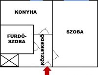 Kecskemét eladó lakás 34m2 1 szobás Széchenyi város parkos környezet ingatlan hirdetéshez feltöltött kép
